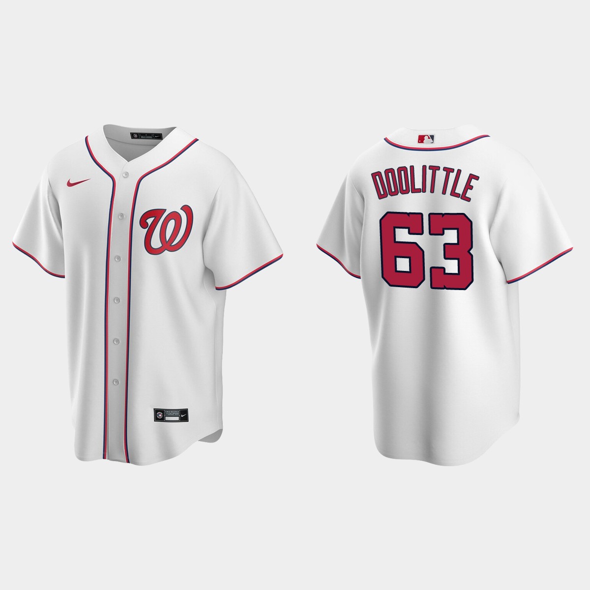 Washington Nationals Sean Doolittle Home Jersey - White