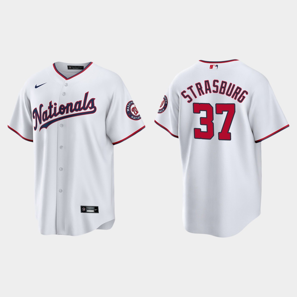 Washington Nationals Stephen Strasburg Alternate Jersey - White