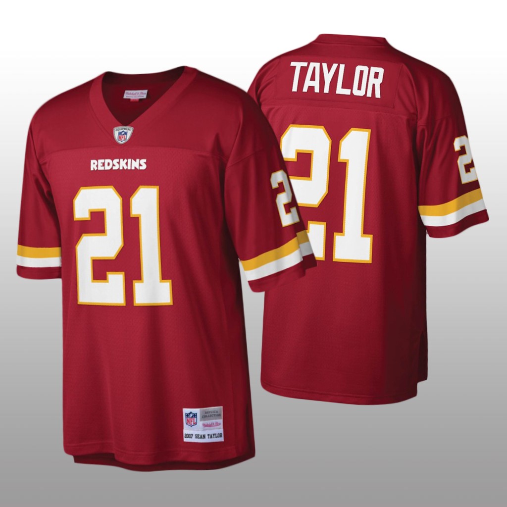 Washington Redskins Sean Taylor Mitchell & Ness Burgundy Legacy Jersey - Men's