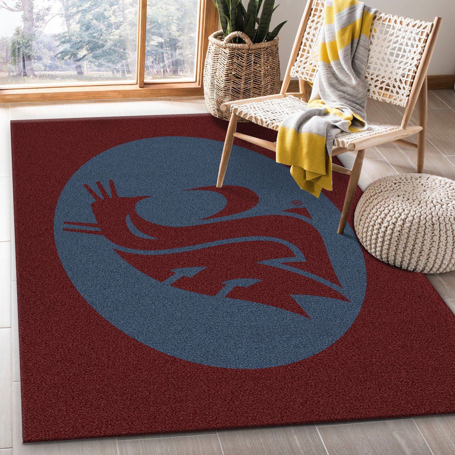 Washington State Cougars Rectangle Rug – Custom Size And Printing