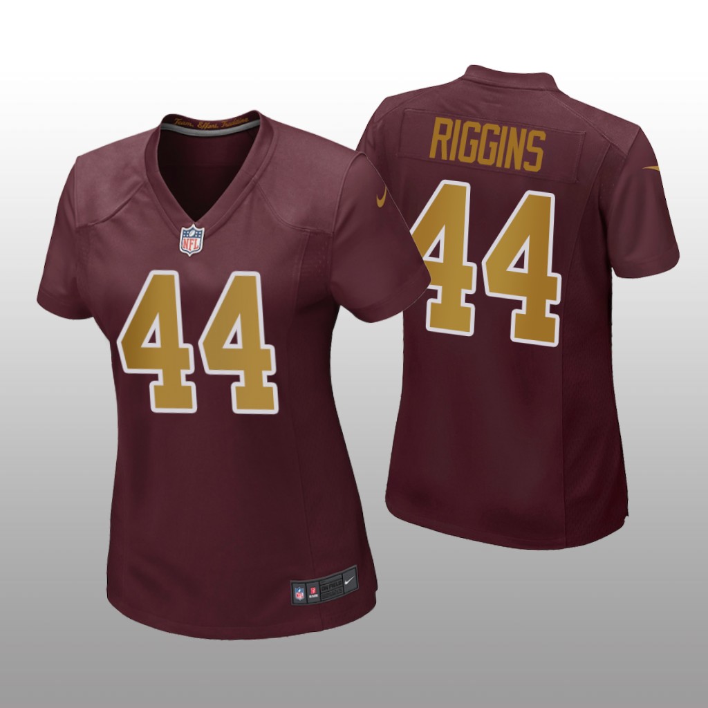 Washington Team John Riggins Burgundy Jersey Alternate Game - Women's