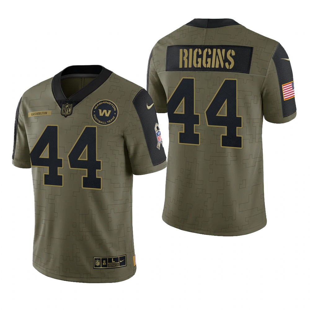 Washington Team John Riggins Olive Limited Jersey 2021 Salute To Service - Men's