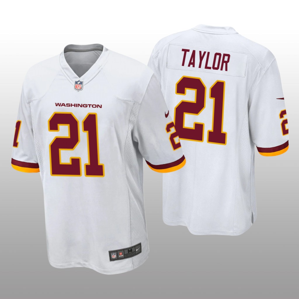 Washington Team Sean Taylor White Jersey Game - Men's