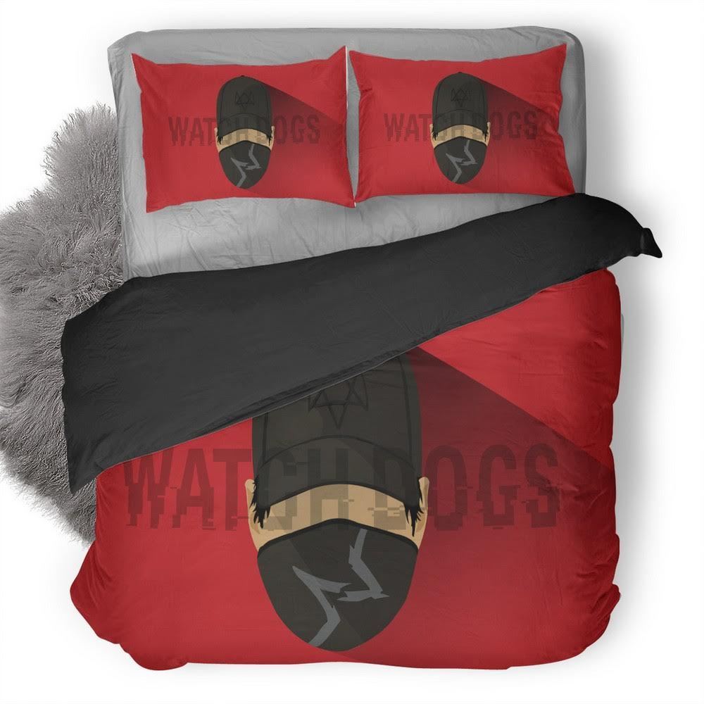 Watch Dogs 15 3D Customized Duvet Cover Bedding Set