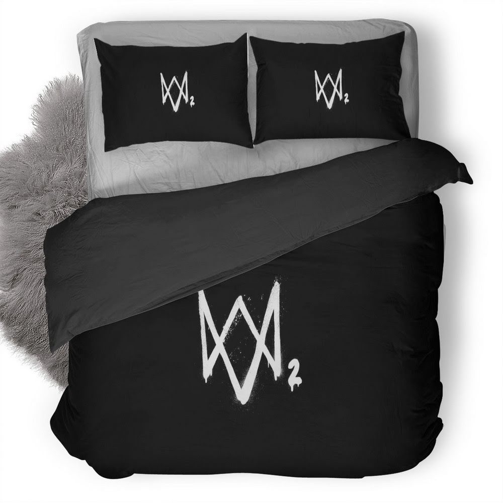 Watch Dogs 31 3D Customized Duvet Cover Bedding Set