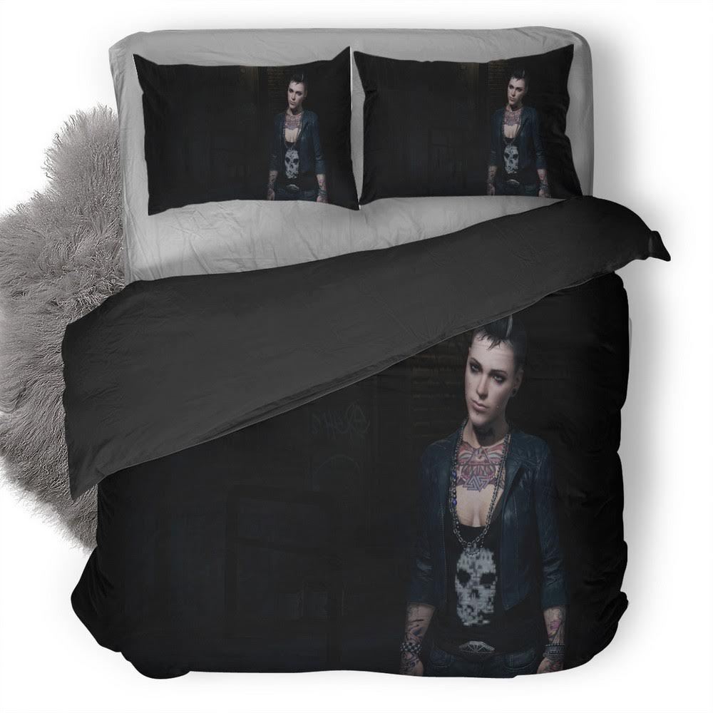 Watch Dogs Clara Lille 3D Customized Duvet Cover Bedding Set