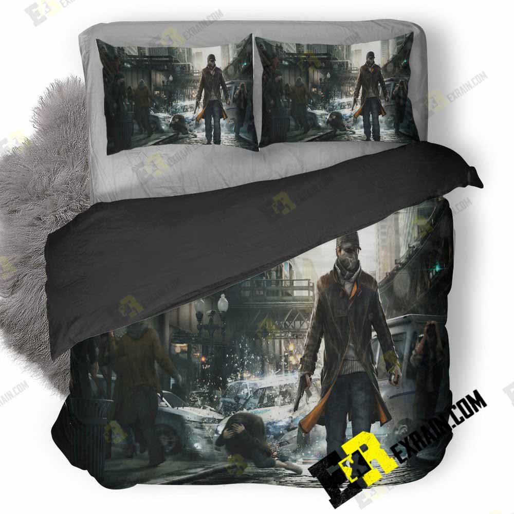 Watch Dogs Cz 3D Customized Duvet Cover Bedding Set
