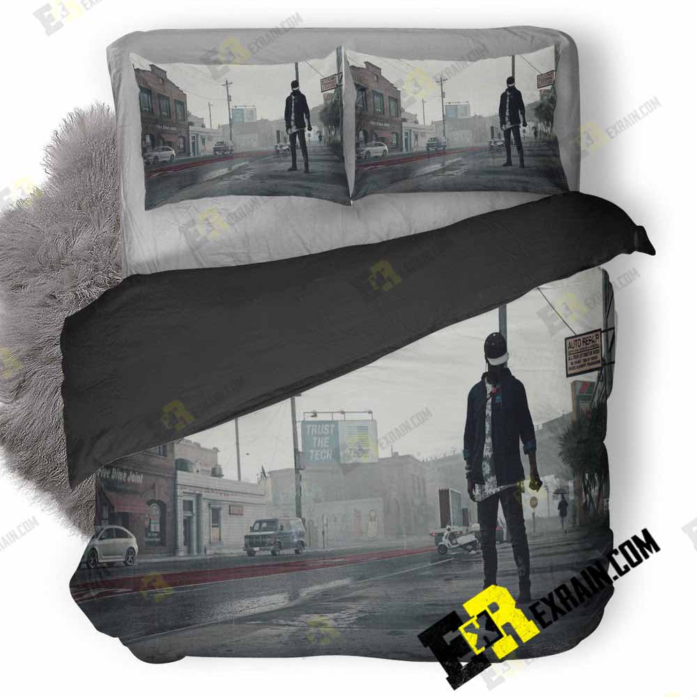 Watch Dogs Gw 3D Customized Duvet Cover Bedding Set