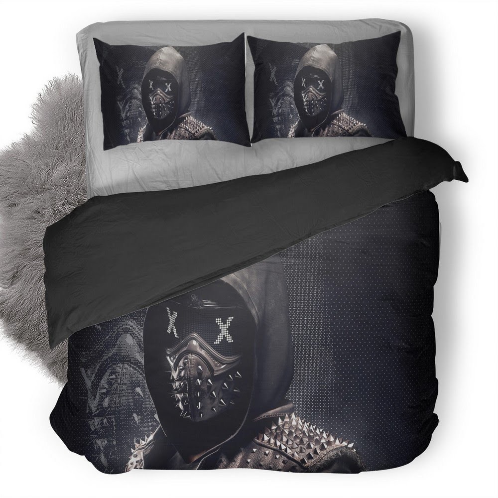 Watch Dogs Wrench 3D Customized Duvet Cover Bedding Set