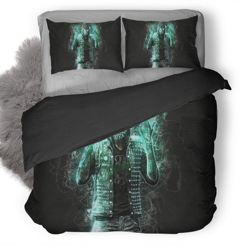 Watch Dogs Wrench 3D Customized Duvet Cover Bedding Set
