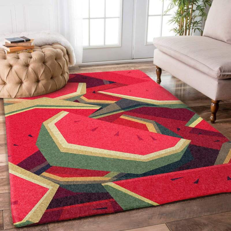 Watermelon Rectangle Rug
