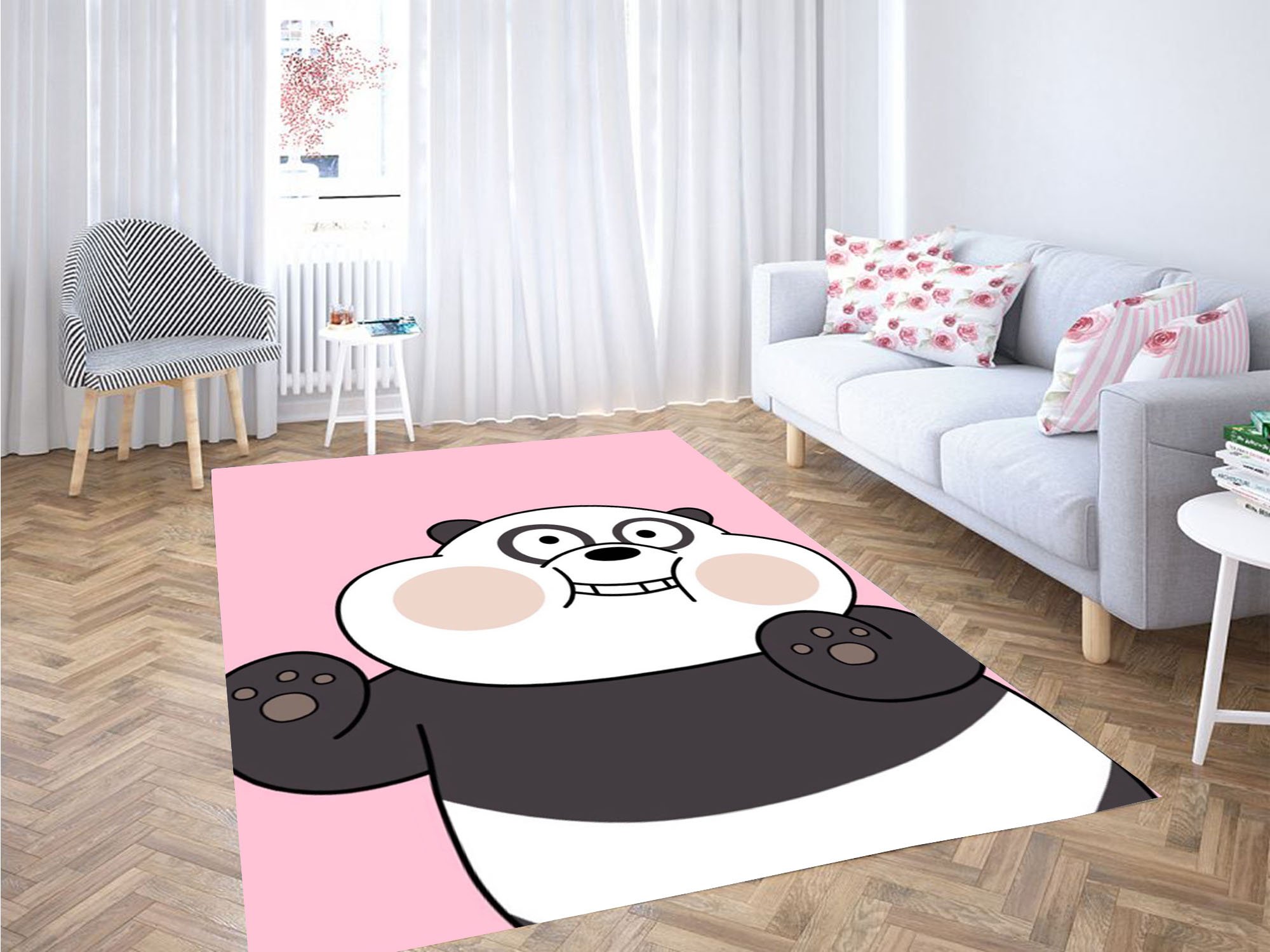 We Bare Bears Very Cute Carpet Rectangle Rug