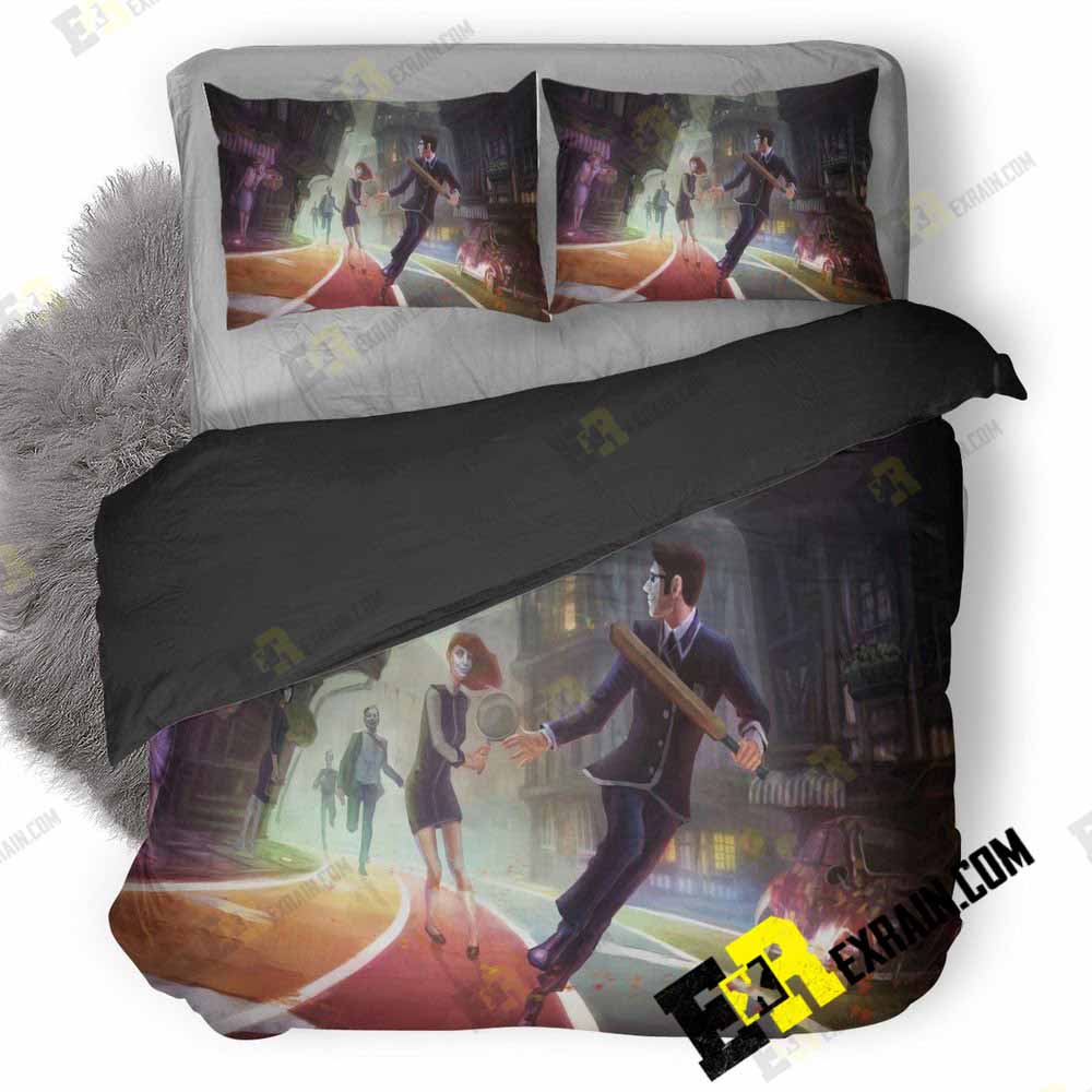 We Happy Few Video Game 8Z 3D Customized Duvet Cover Bedding Set
