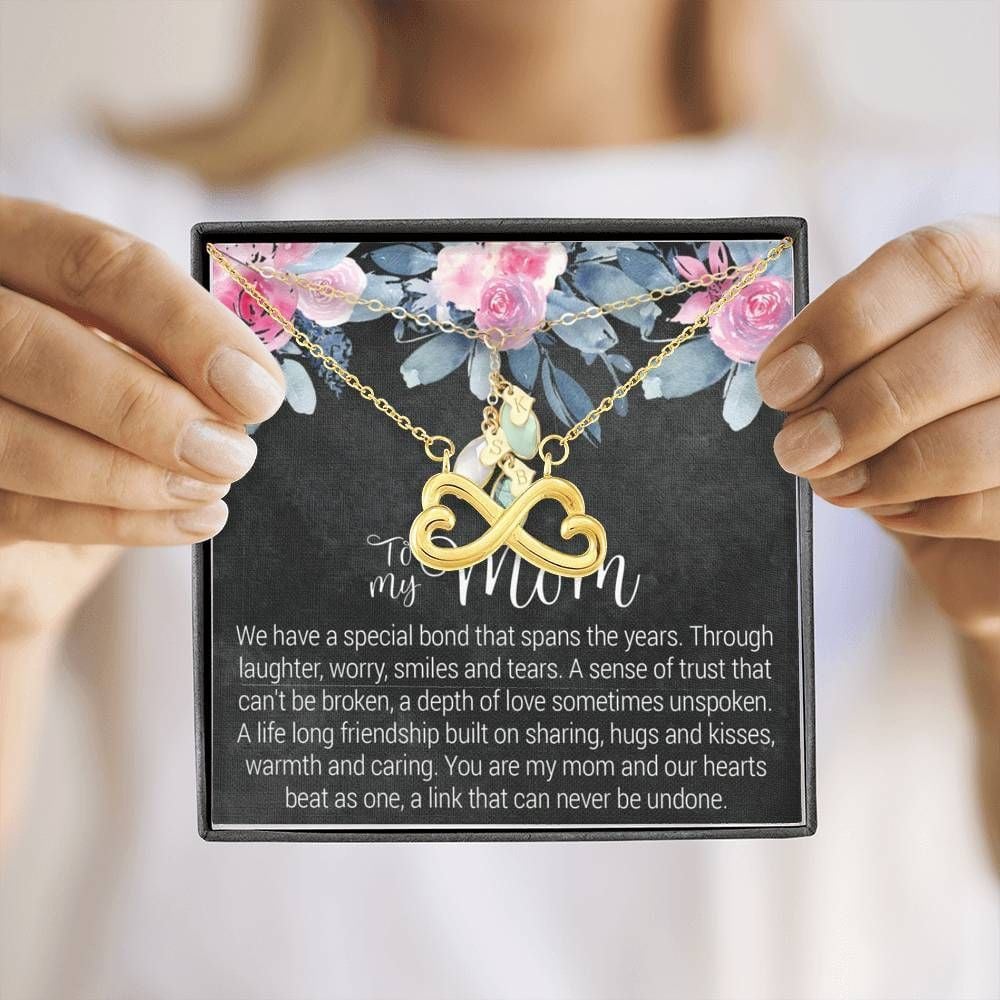 We Have A Special Bond Infinity Heart Necklace For Mom