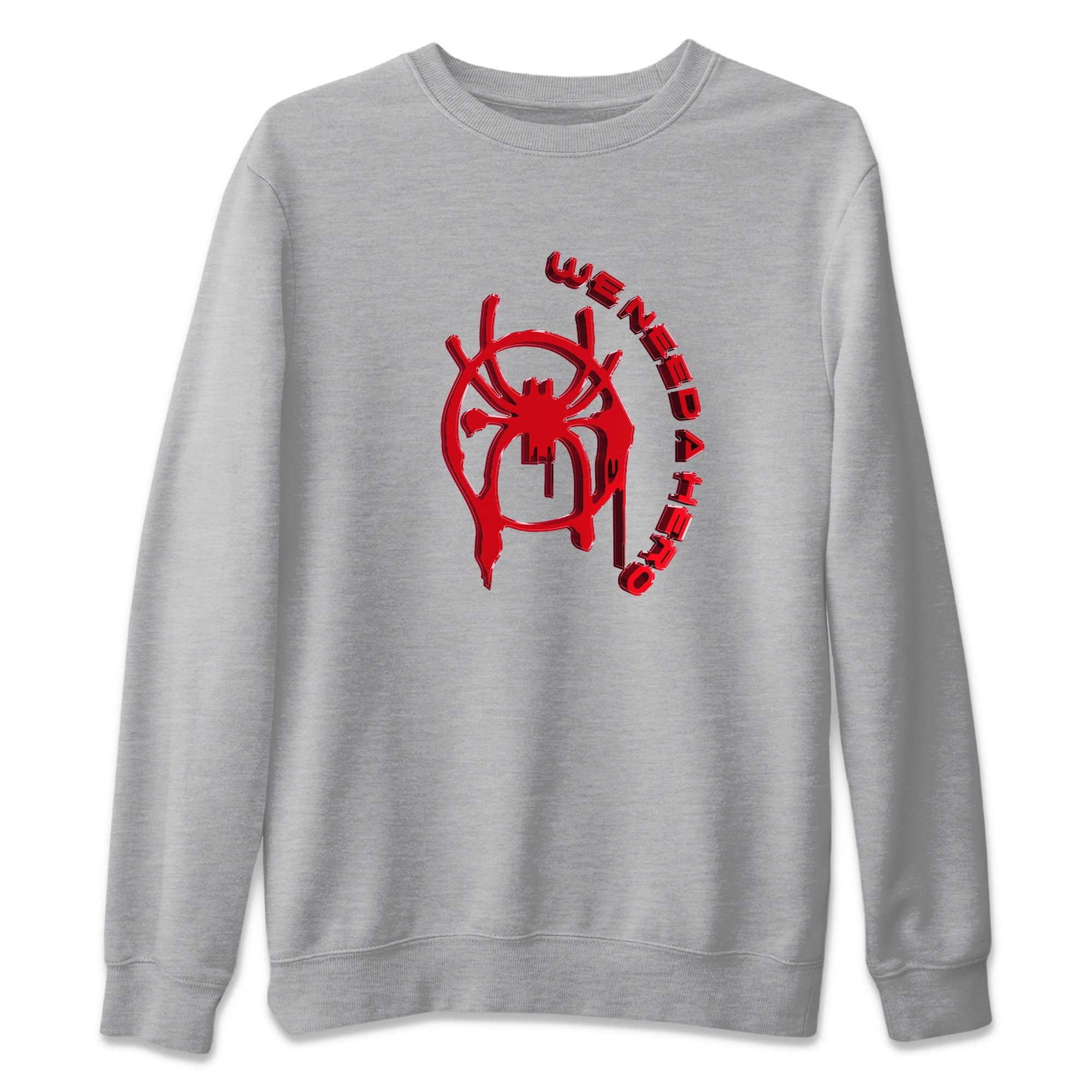 We Need A Hero Unisex Sweater – Air Jordan 1 Spider Man, Sneakers Matching Sweater