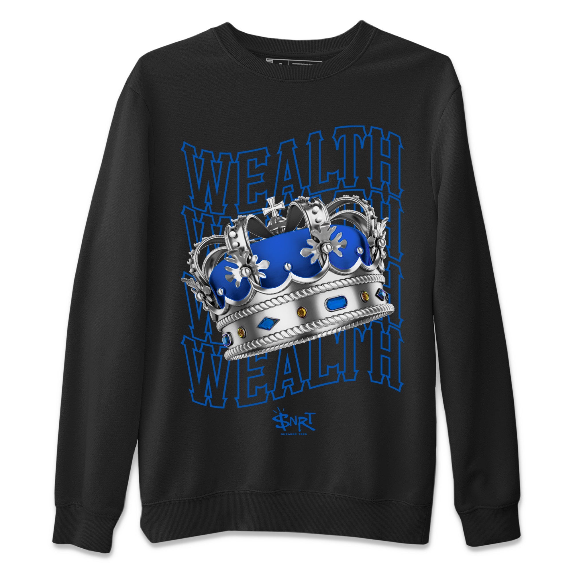 Wealth Unisex Sweater – Air Jordan 3 Wizards, Sneakers Matching Sweater