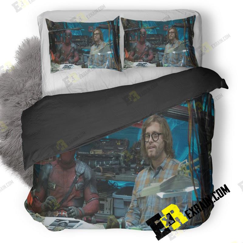 Weasel And Deadpool In Deadpool Cx 3D Customized Duvet Cover Bedding Set