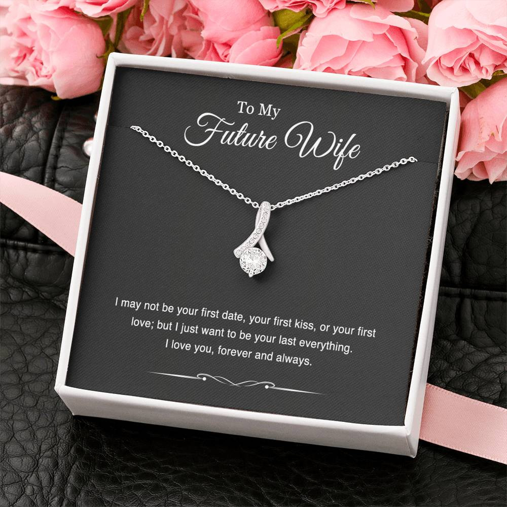 Wedding Bride Gifts from Groom, To My Future Wife, Alluring Beauty Necklace, Engagement Jewelry For Wife