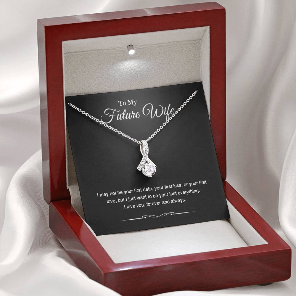 Wedding Bride Gifts from Groom, To My Future Wife, Alluring Beauty Necklace, Engagement Jewelry For Wife