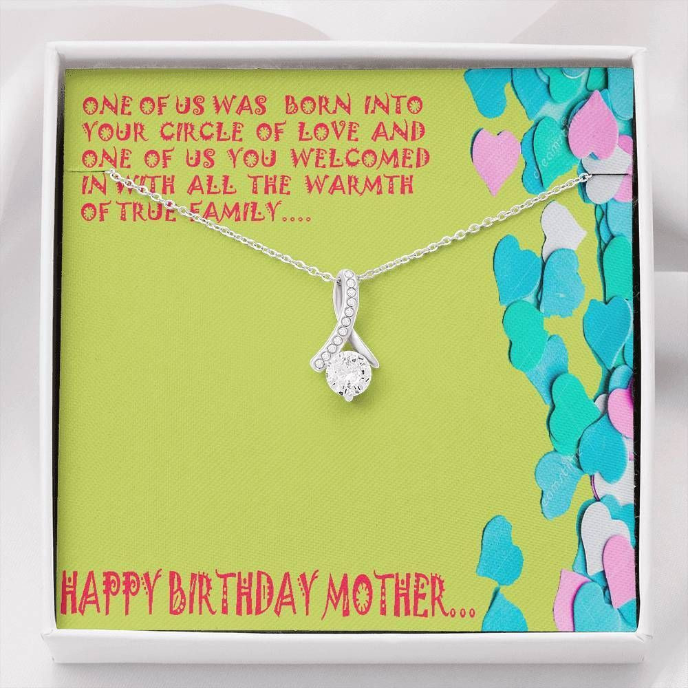 Welcomed In With The Warmth Of True Family Alluring Beauty Necklace For Mom