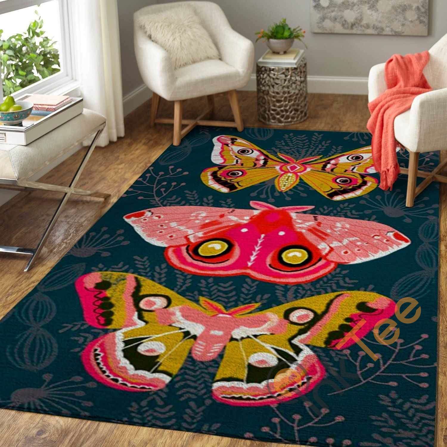 We’re Butterflies Area Rectangle Rug
