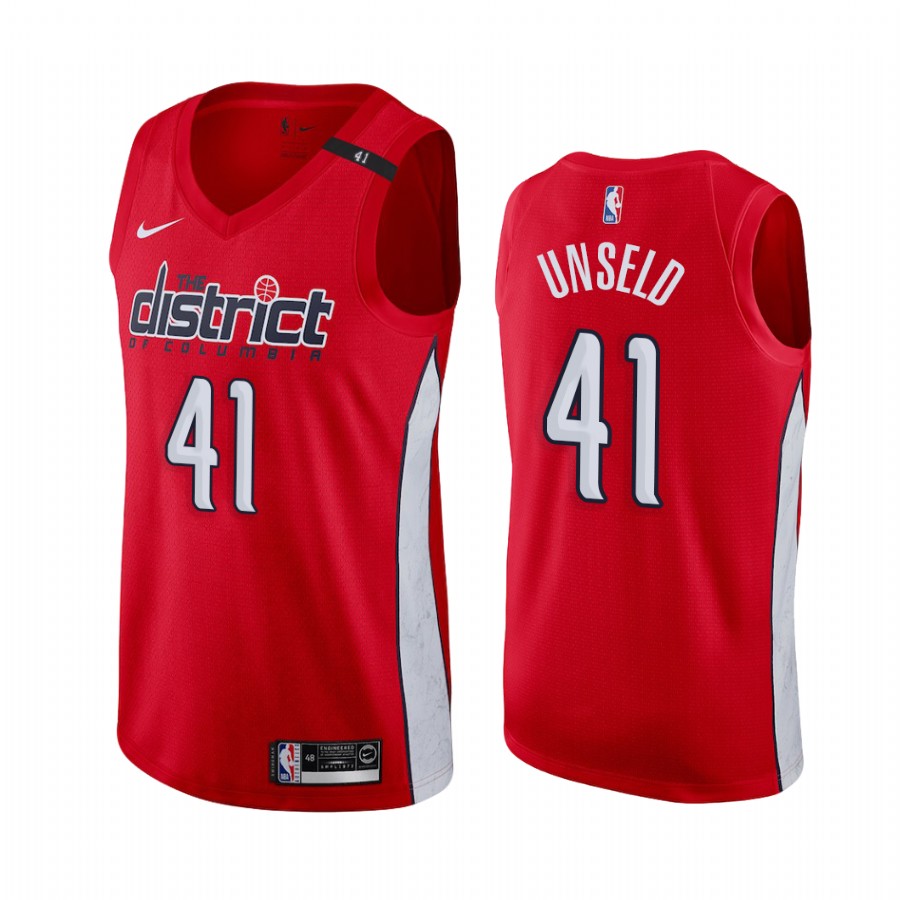 Wes Unseld Honors Wizards 2020 Earned Jersey