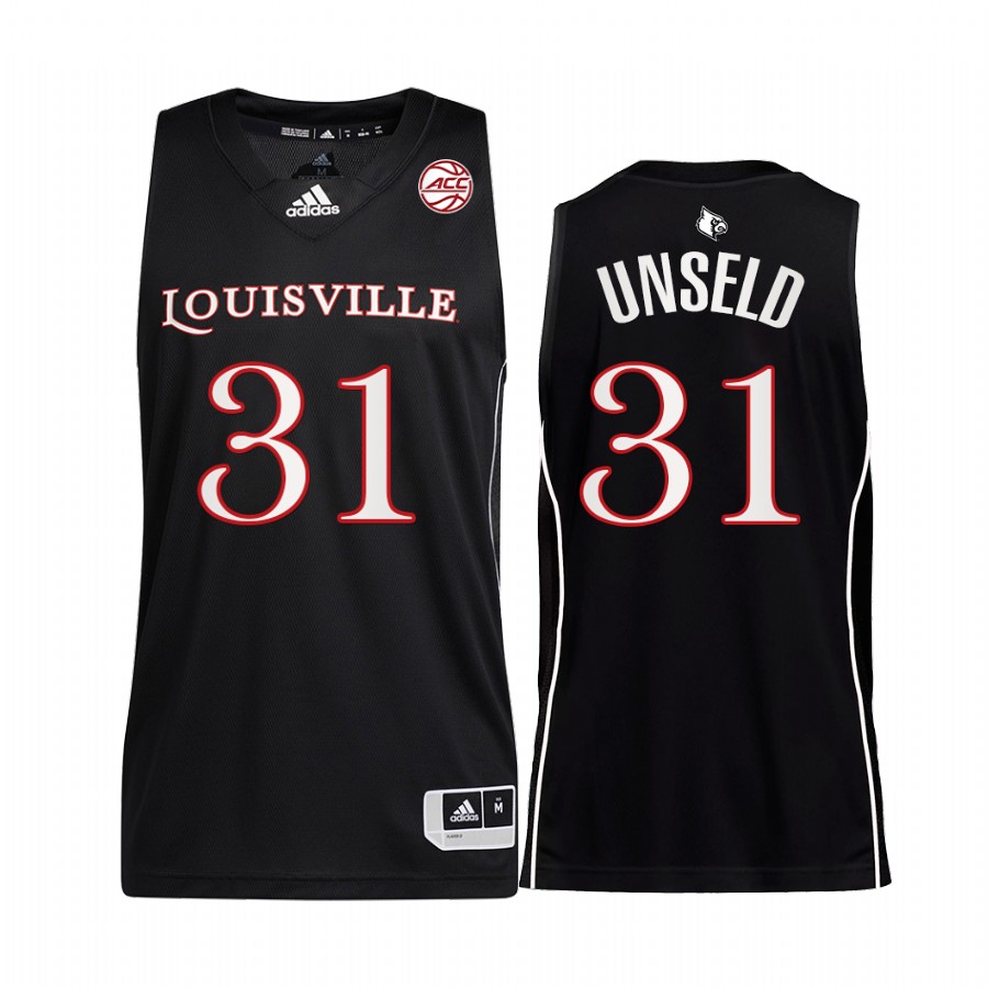 Wes Unseld Louisville Cardinals Black Jersey College Alumni
