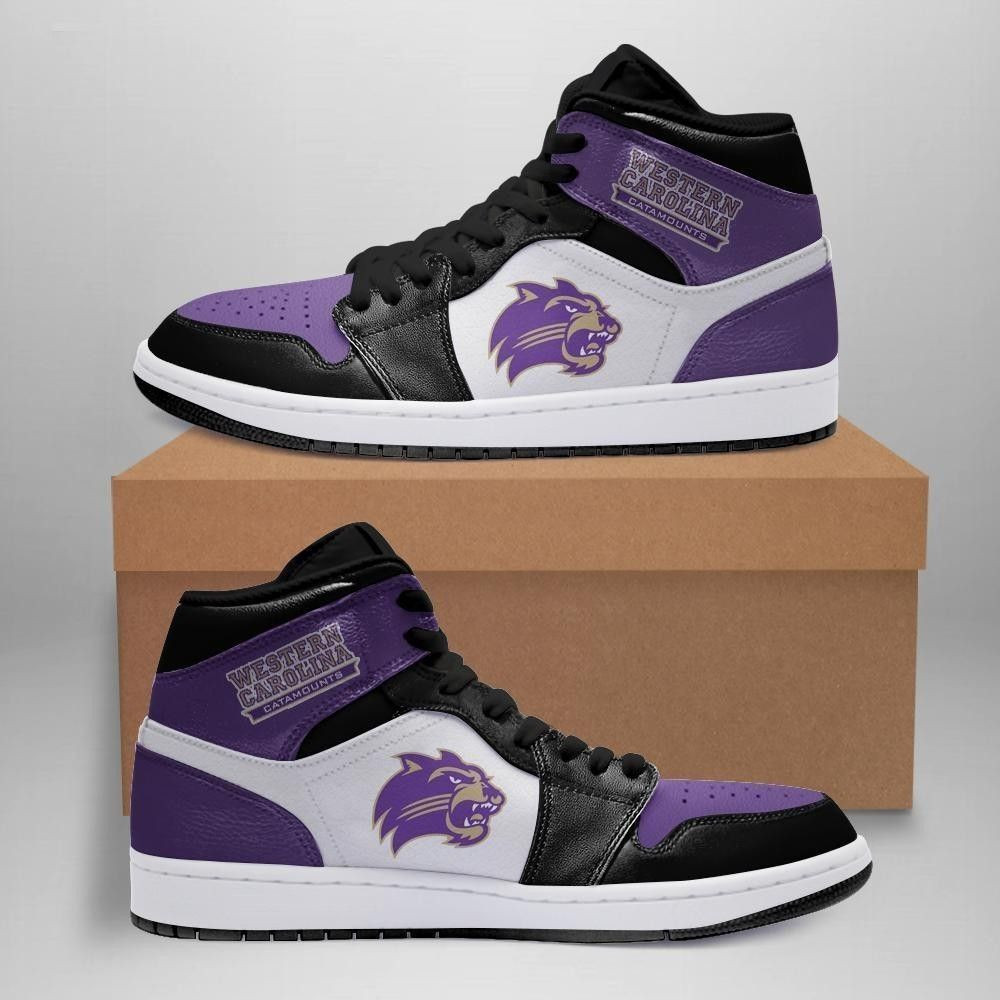 Western Carolina Catamounts NCAA team Sneakers Gift For Fans High Top Air Jordan Sneaker, Air Jordan Hightop