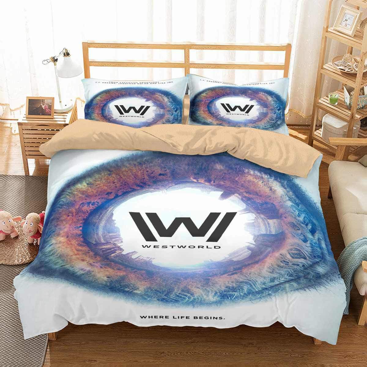 Westworld 3D Customized Duvet Cover Bedding Set
