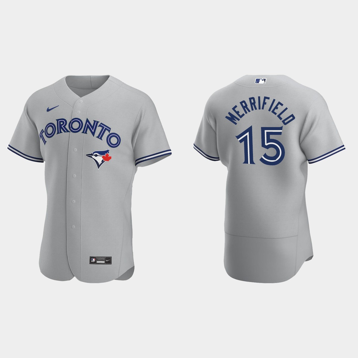 Whit Merrifield Toronto Blue Jays Road Jersey - Gray