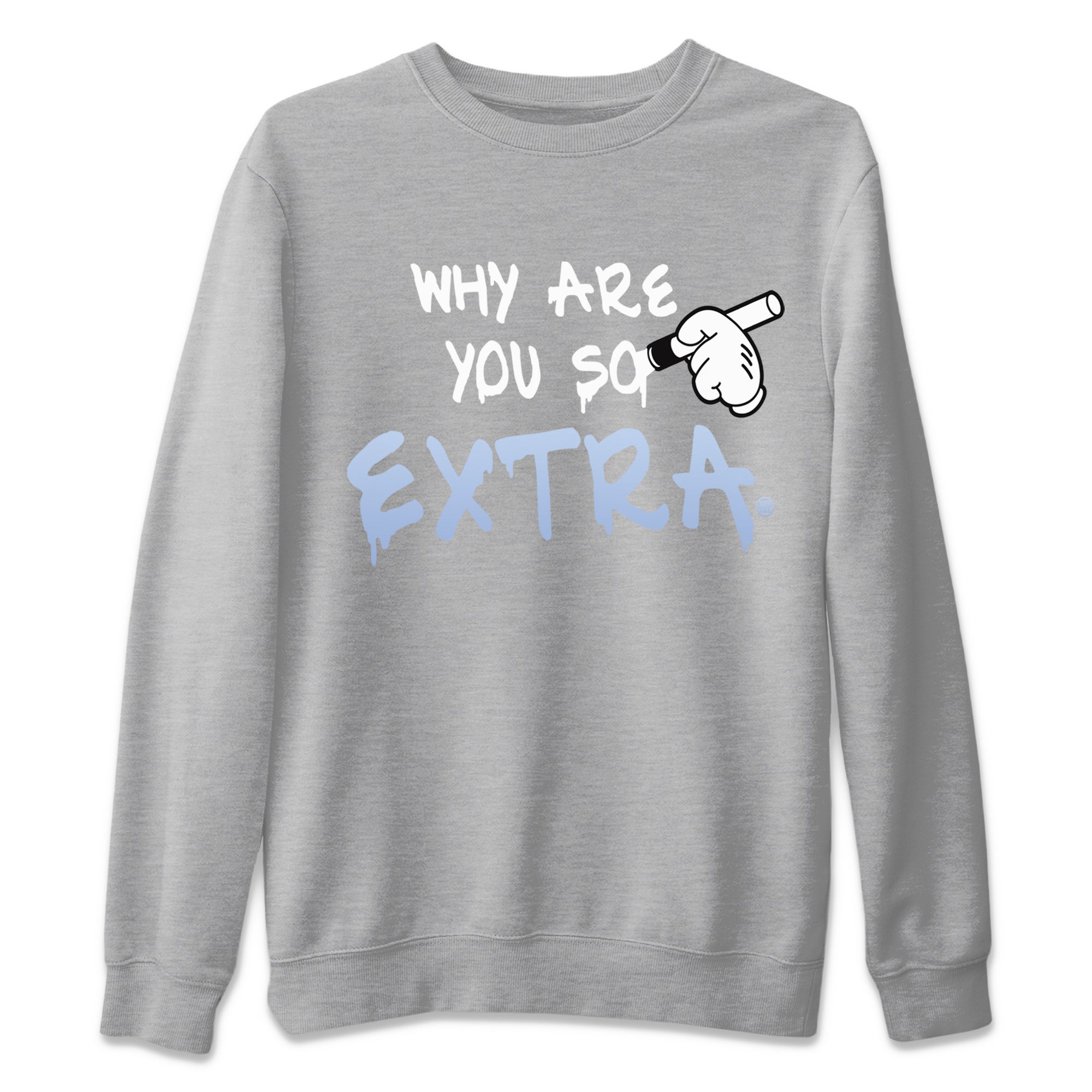Why Are You So Extra Unisex Sweater – Air Jordan 11 White Cement, Sneakers Matching Sweater