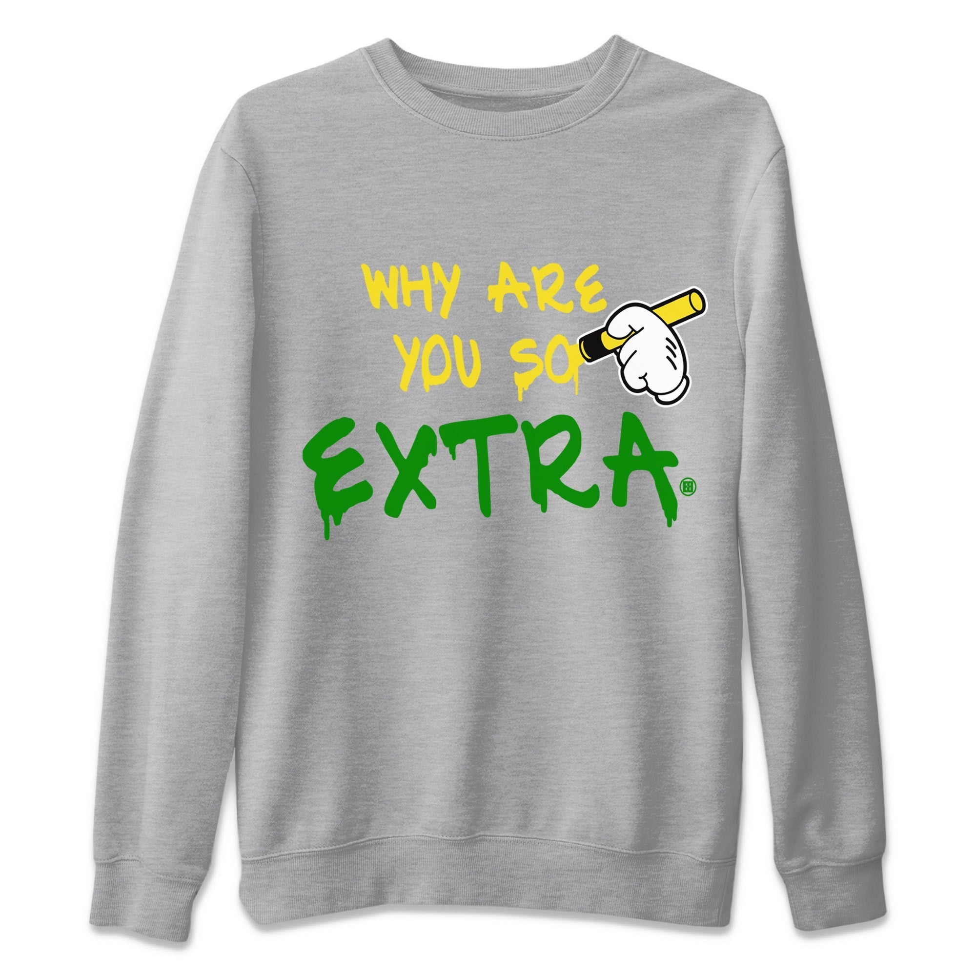 Why Are You So Extra Unisex Sweater – Dunk Reverse Brazil, Sneakers Matching Sweater