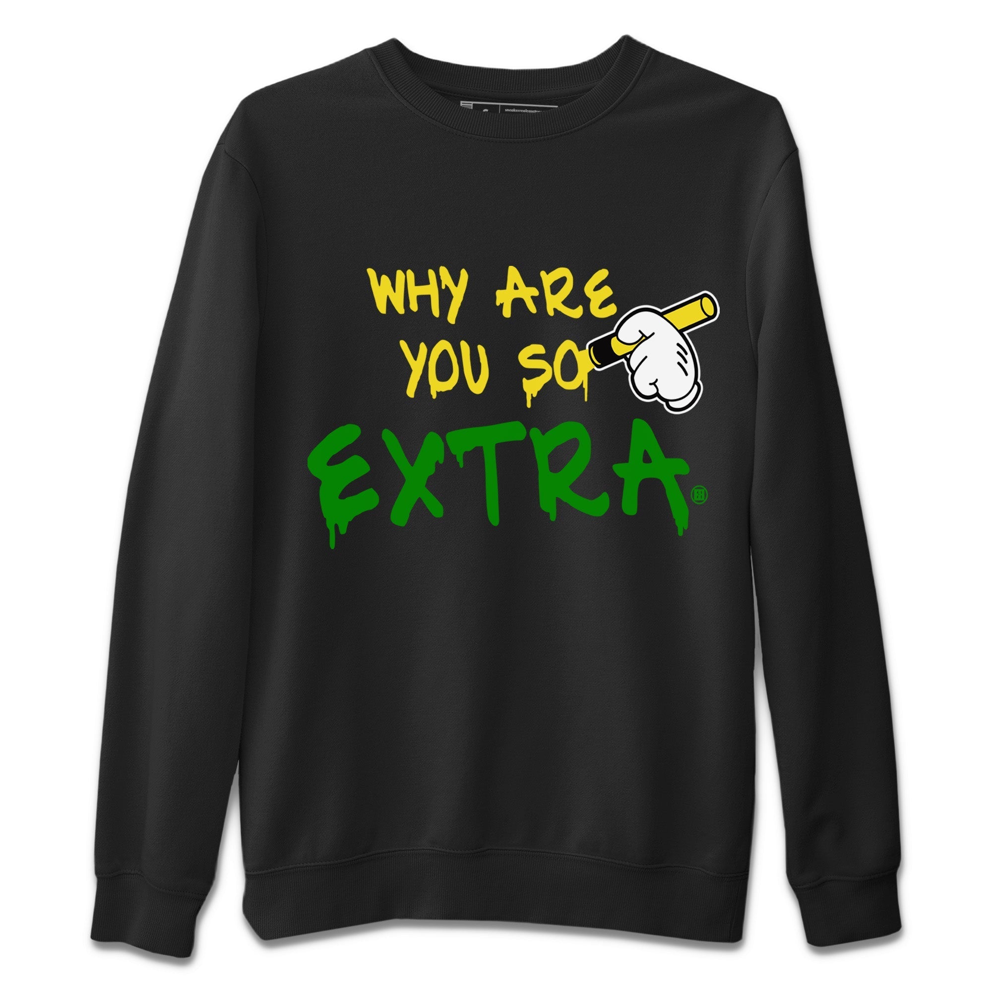 Why Are You So Extra Unisex Sweater – Dunk Reverse Brazil, Sneakers Matching Sweater