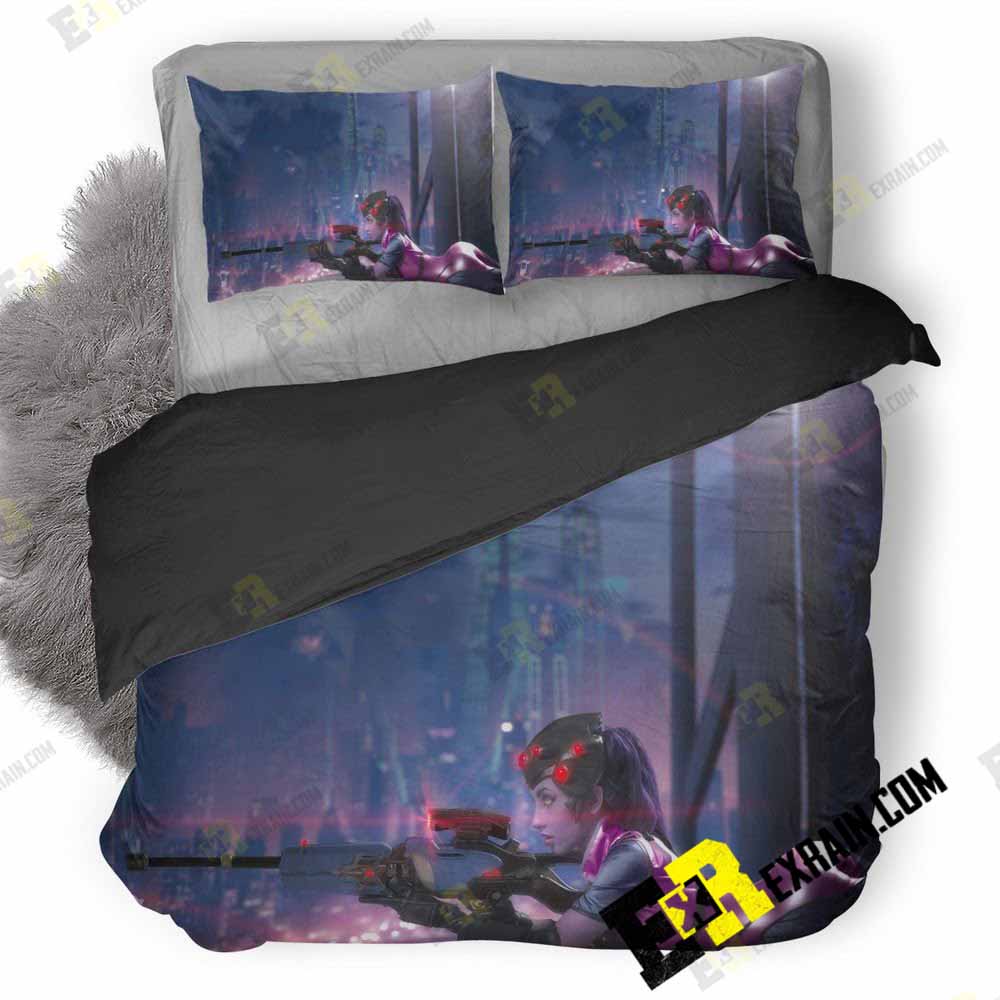 Widowmaker Overwatch Cosplay 19 3D Customized Duvet Cover Bedding Set