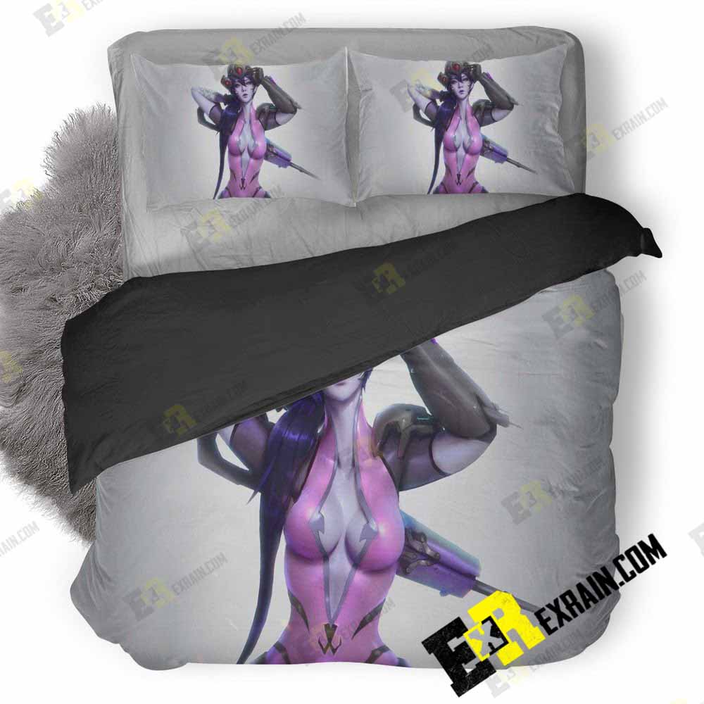 Widowmkaer Overwatch Artwork Sd 3D Customized Duvet Cover Bedding Set