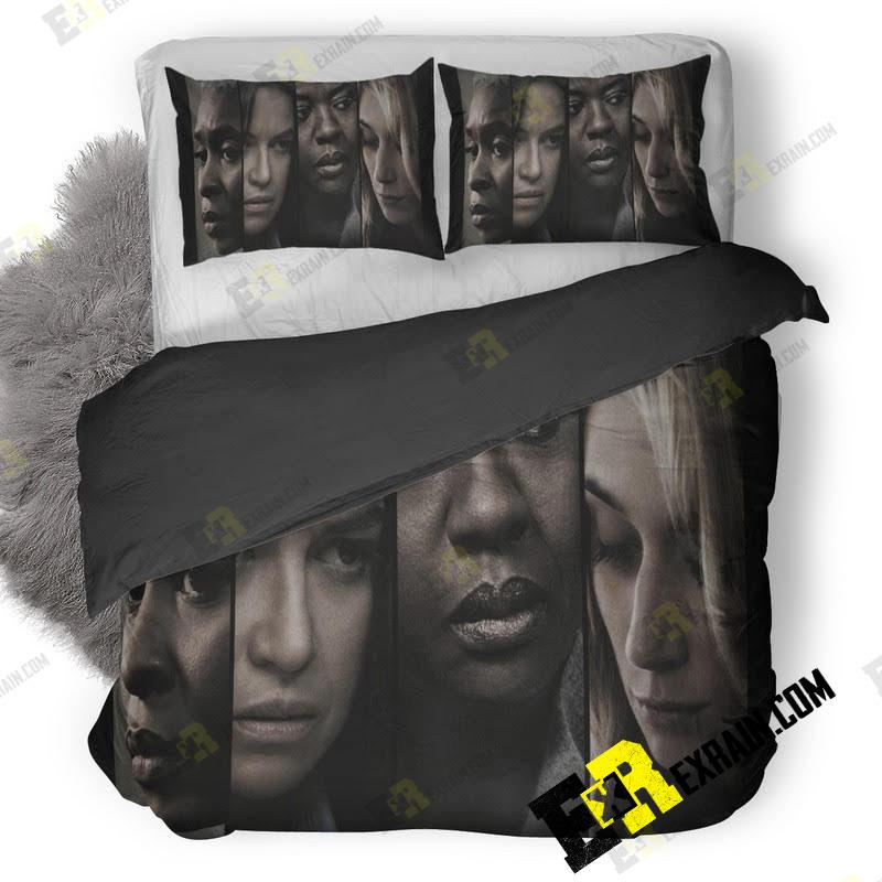 Widows Movie 8K Bn 3D Customized Duvet Cover Bedding Set