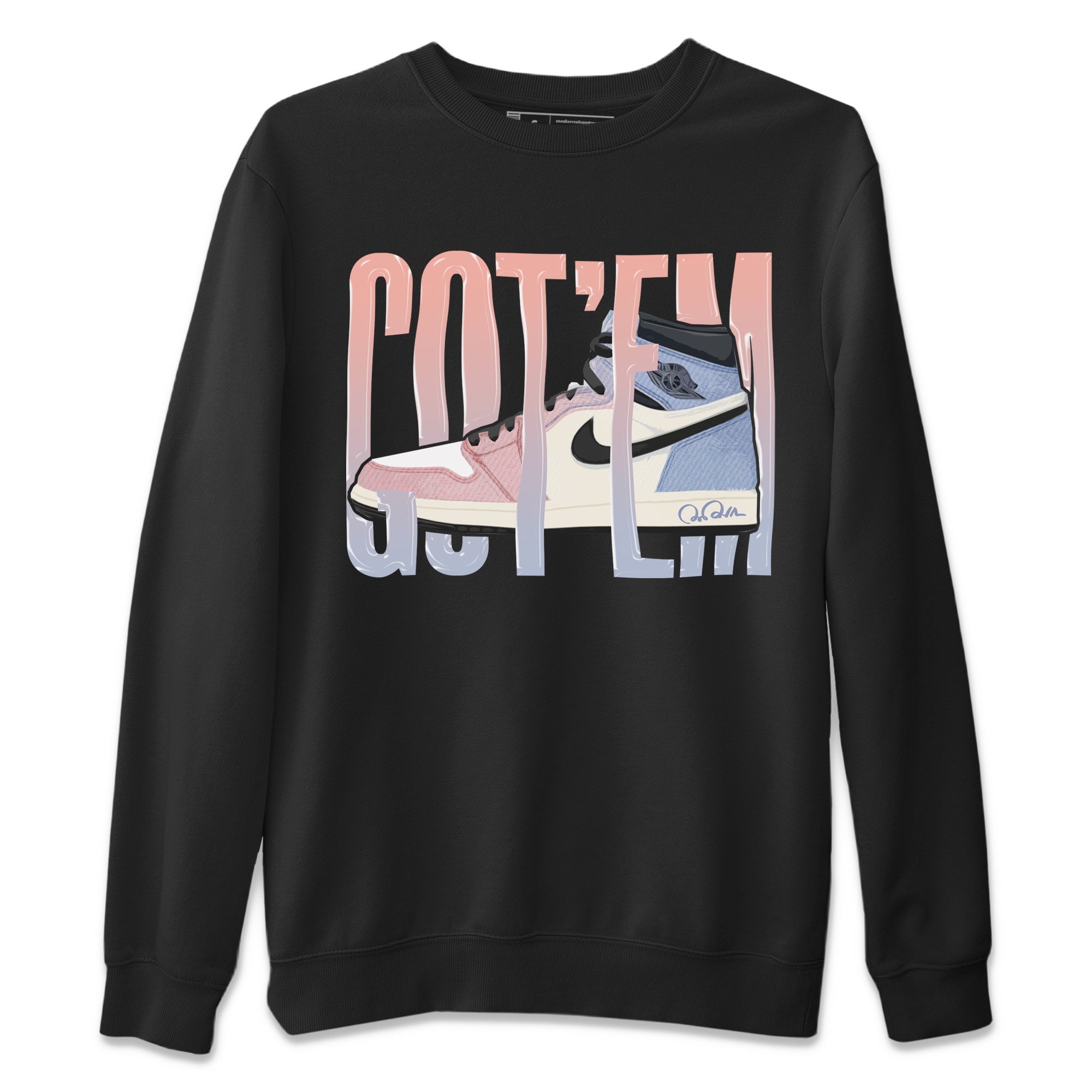 Wiggling Gotem Unisex Sweater – Air Jordan 1 Skyline, Sneakers Matching Sweater