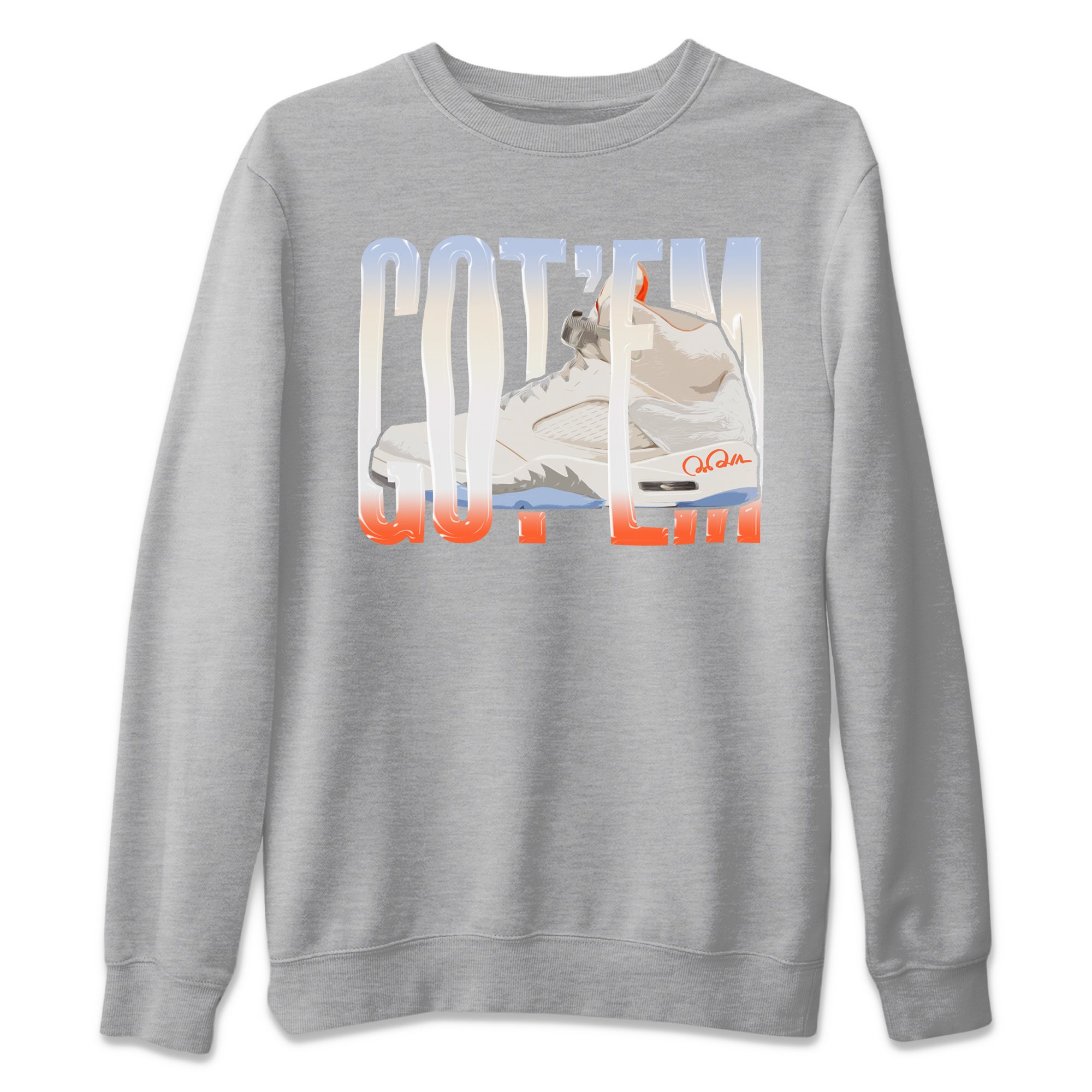 Wiggling Gotem Unisex Sweater – Air Jordan 5 Craft, Sneakers Matching Sweater