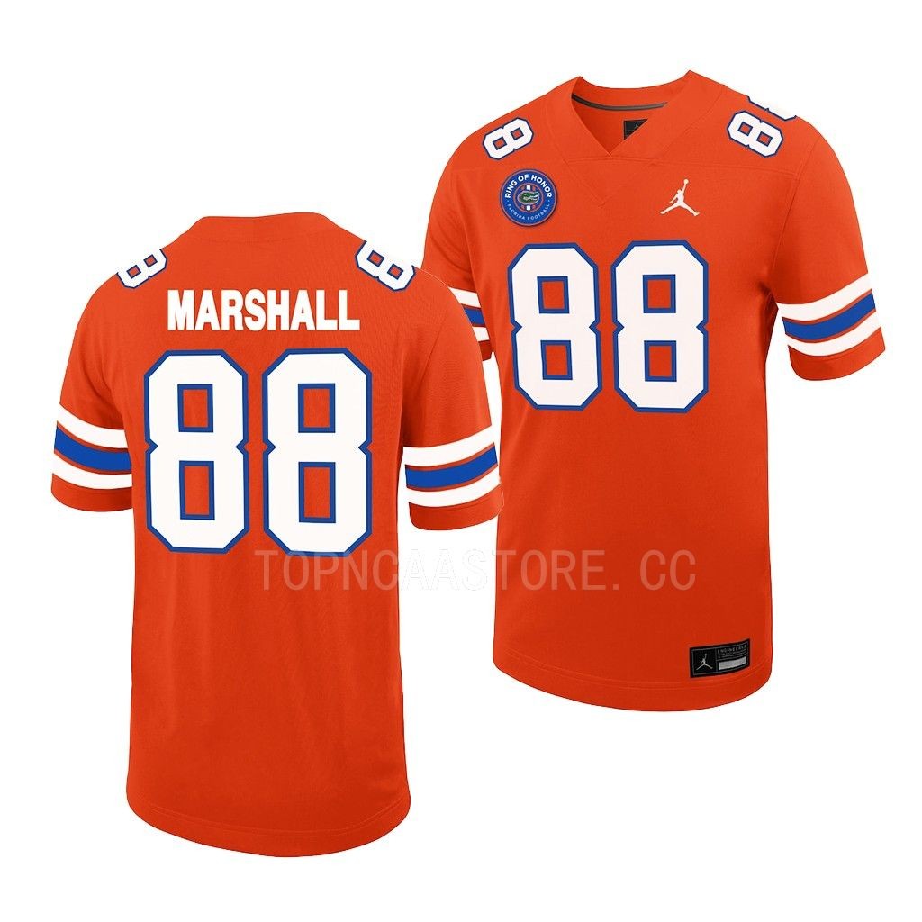Wilber Marshall Florida Gators #88 Orange Jersey Ring of Honor Men's Untouchable Uniform