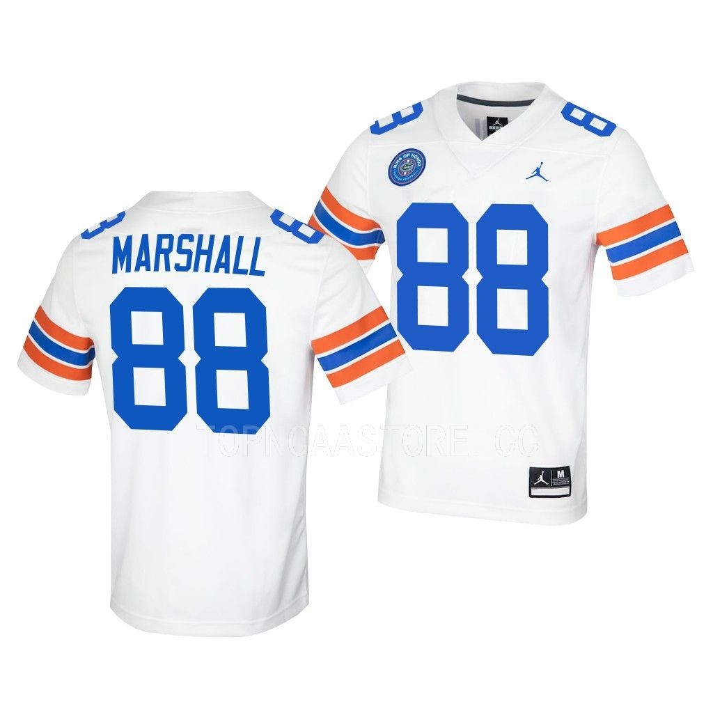 Wilber Marshall Florida Gators Ring Of Honor Untouchable Jersey Men's White #88 Uniform