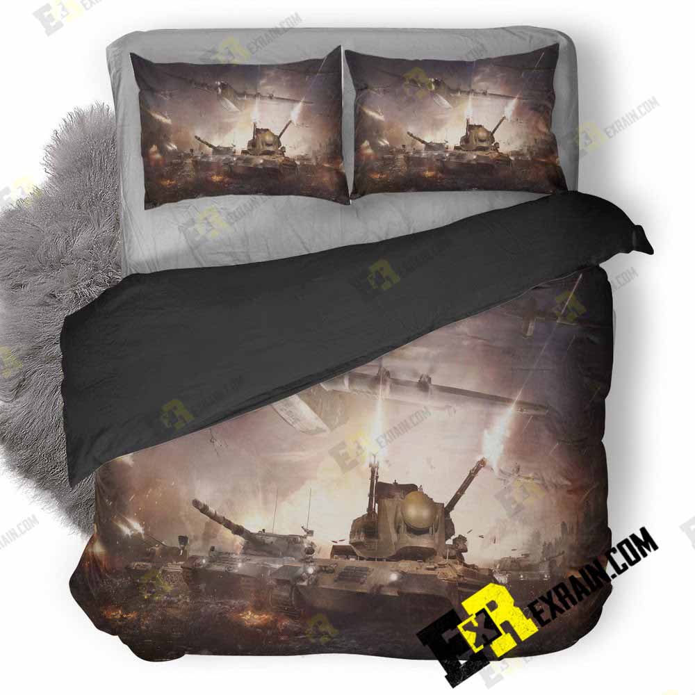 Wildcats Under Fire War Thunder 5Z 3D Customized Duvet Cover Bedding Set