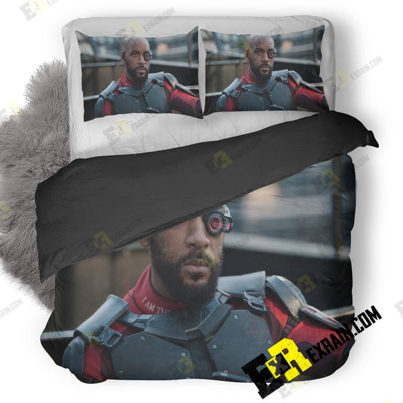 Will Smith As Deadshot Qhd 3D Customized Duvet Cover Bedding Set