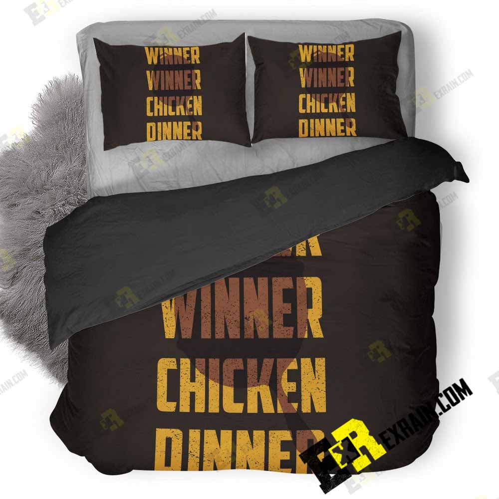 Winner Winner Chicken Dinner Tp 3D Customized Duvet Cover Bedding Set