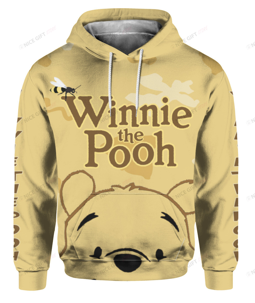 Winnie The Pooh 3D Hoodie Gift For Fans