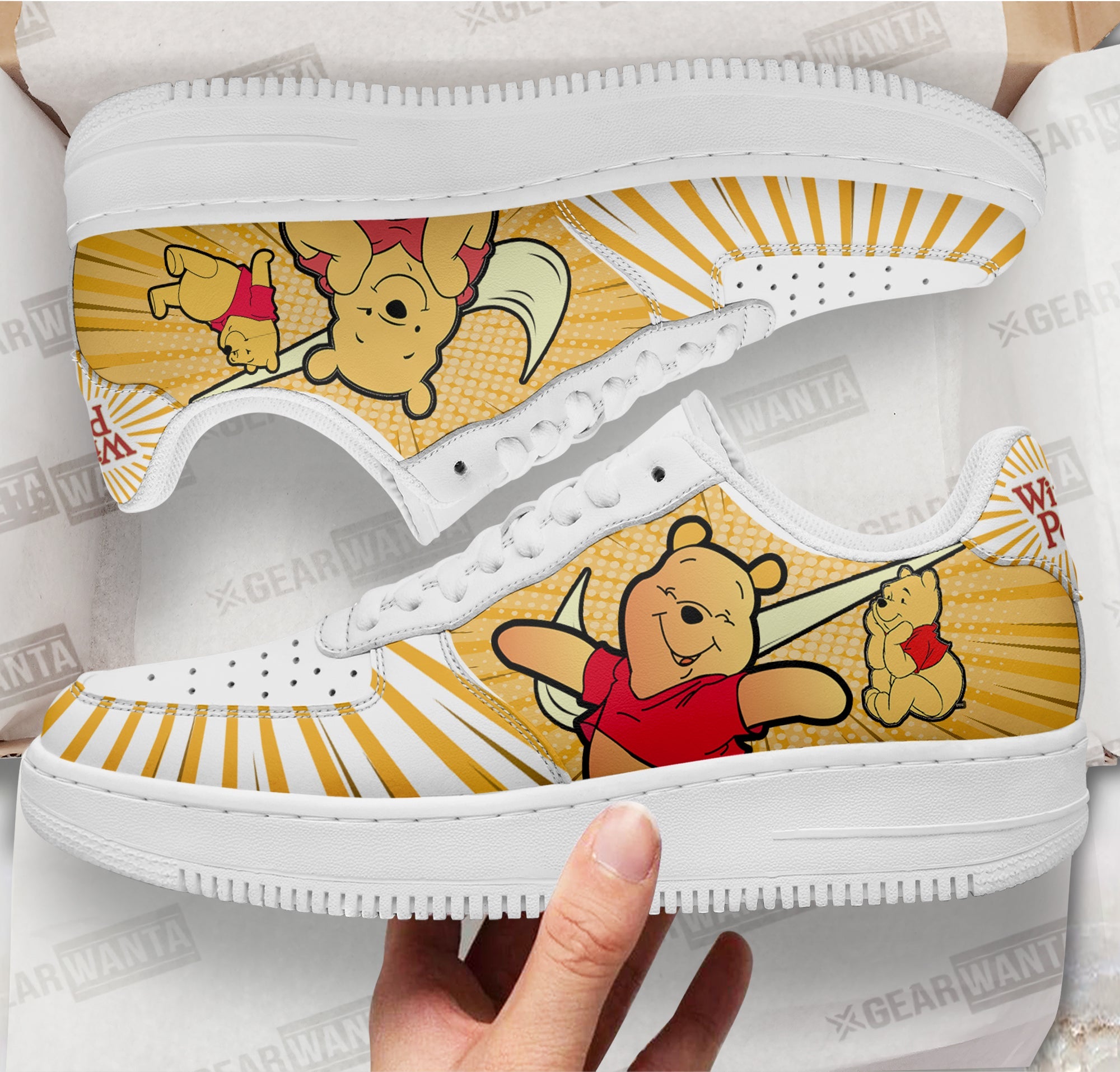 Winnie The Pooh Air Sneakers Custom