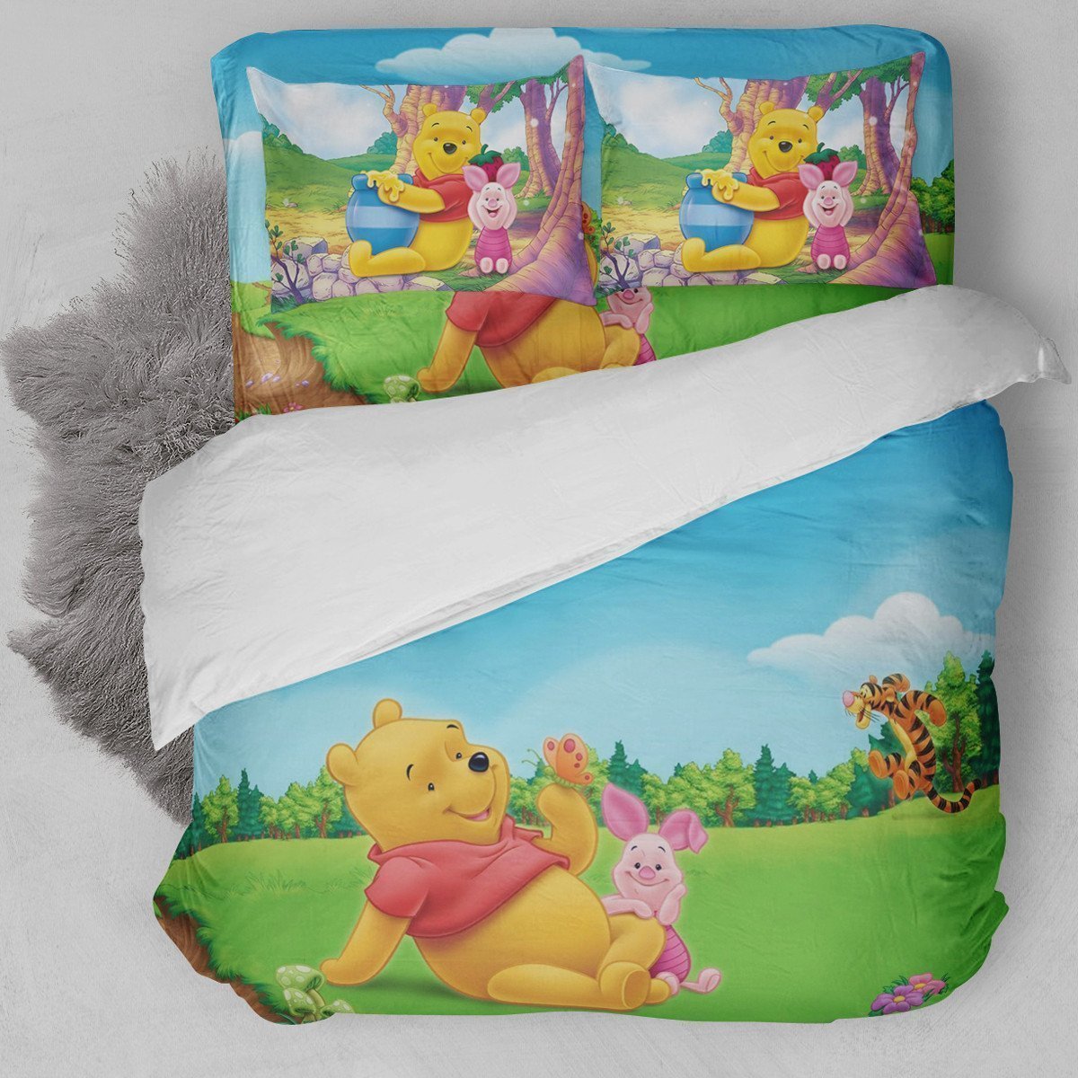 Winnie The Pooh D Duvet Cover Bedding Set