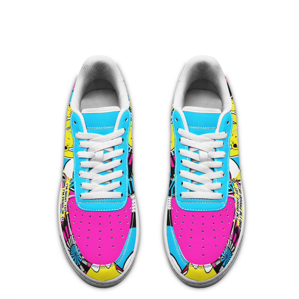 Winnie The Pooh Pooh Air Sneakers Custom