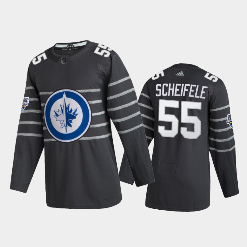 Winnipeg Jets Mark Scheifele #55 2020 NHL All-Star Game Gray Jersey