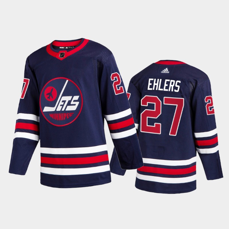 Winnipeg Jets nikolaj ehlers #27 Third Blue Jersey