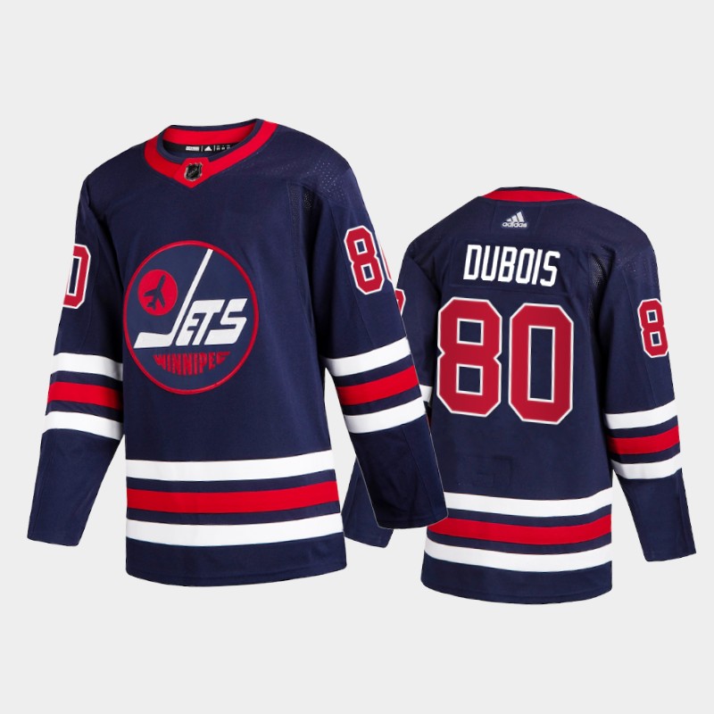 Winnipeg Jets Pierre-Luc Dubois #80 Third Blue Jersey